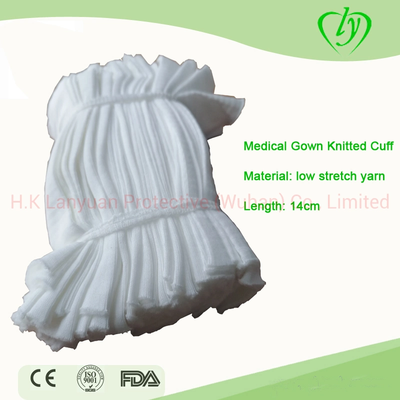 Polyester Knitted Cuff for Surgical Gown