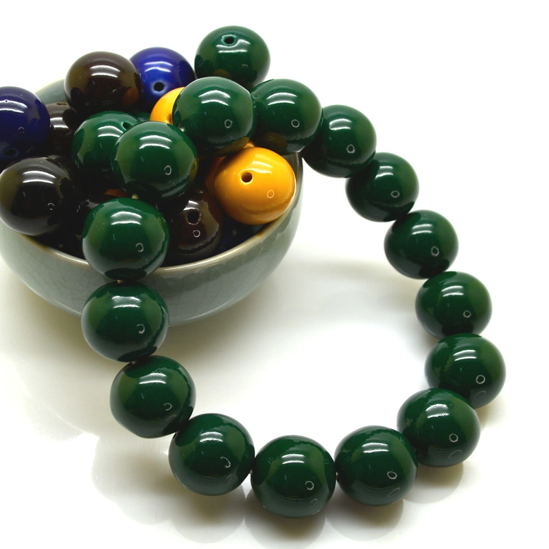 Big Beads Anti-Radiation Tourmaline Jewelry Bracelet with Lower Quantity for Men&prime; S Body Health Care (CFTMB001)