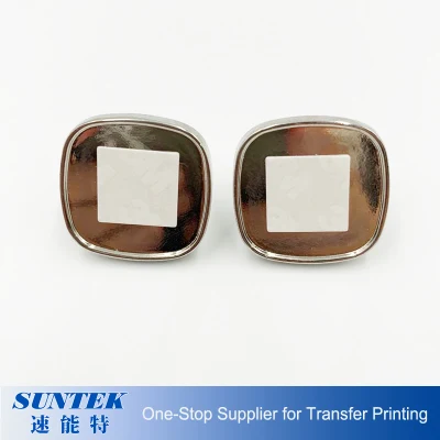 Sublimation Metal Jewelry Square Ear Stud